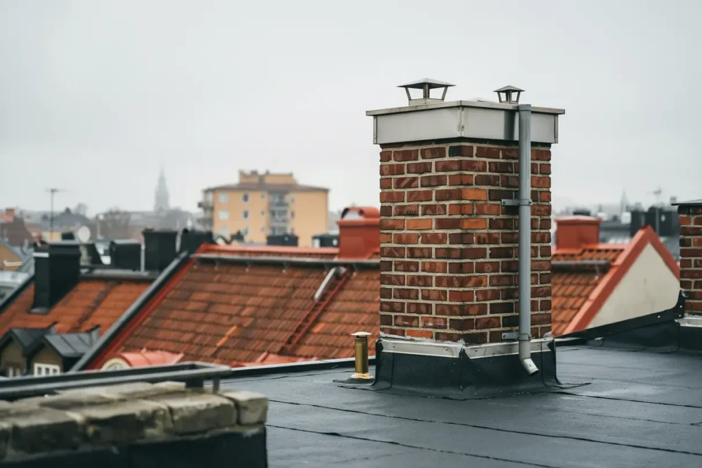 montering av skorstensbeslag p flerbostadshus i s dermalm
